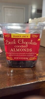 Dark Chocolate covered Almonds