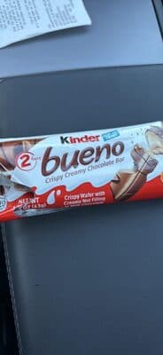 bueno Crispy Creamy Chocolate Bar