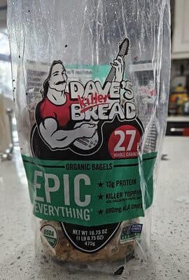 Organic Bagels Epic Everything