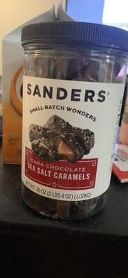 Dark Chocolate Sea Salt Caramels