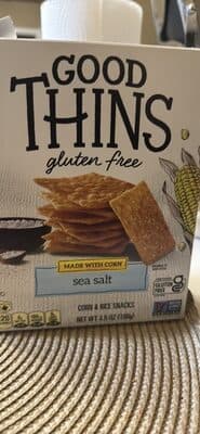 GOOD THINS sea salt Corn & Rice Snacks