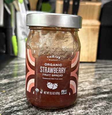 Organic Strawberry Fruit Spread