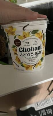 Greek Yogurt Vanilla Flavored