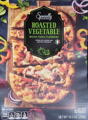 ROASTED VEGETABLE WOOD-FIRED FLATBREAD