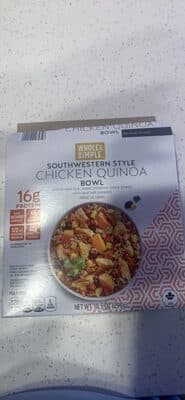 Southwestern Style Chicken Quinoa Bowl