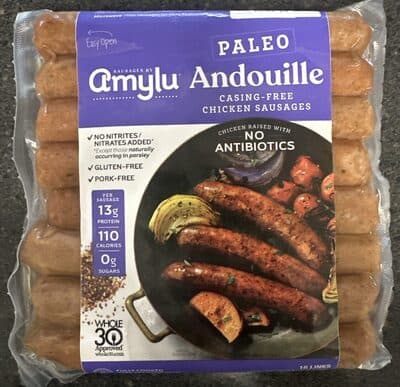 Andouille Chicken Sausages
